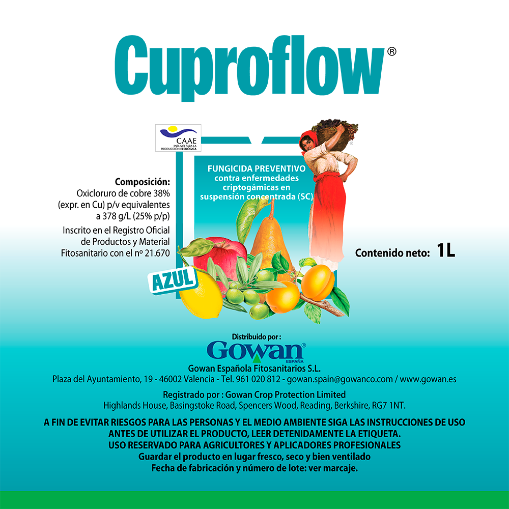 fungicida CUPROFLOW_1L